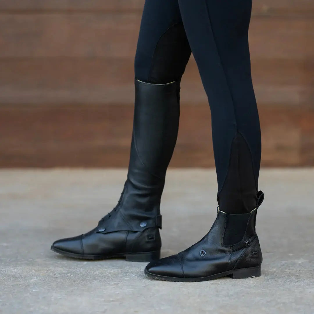 The Hinterland TuffRider Ladies Convertible Riding Boots – Use as Paddock or Tall Boots - Breeches.com - Flyclothing LLC