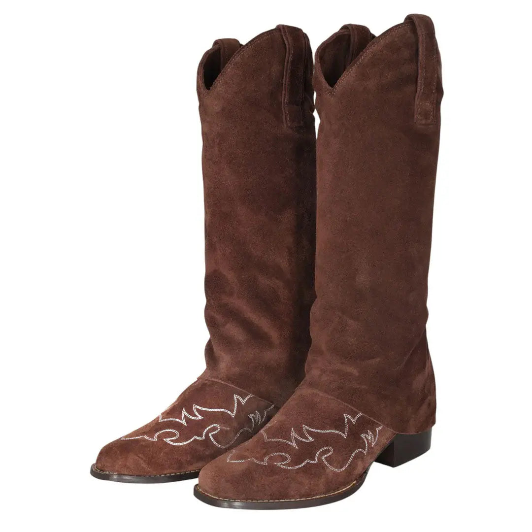 TuffRider Laureate Luxe Western Suede Boots - Breeches.com - Flyclothing LLC