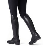 TuffRider Ladies Black DualFlex Vegan Leather Field Boots - Breeches.com - Flyclothing LLC