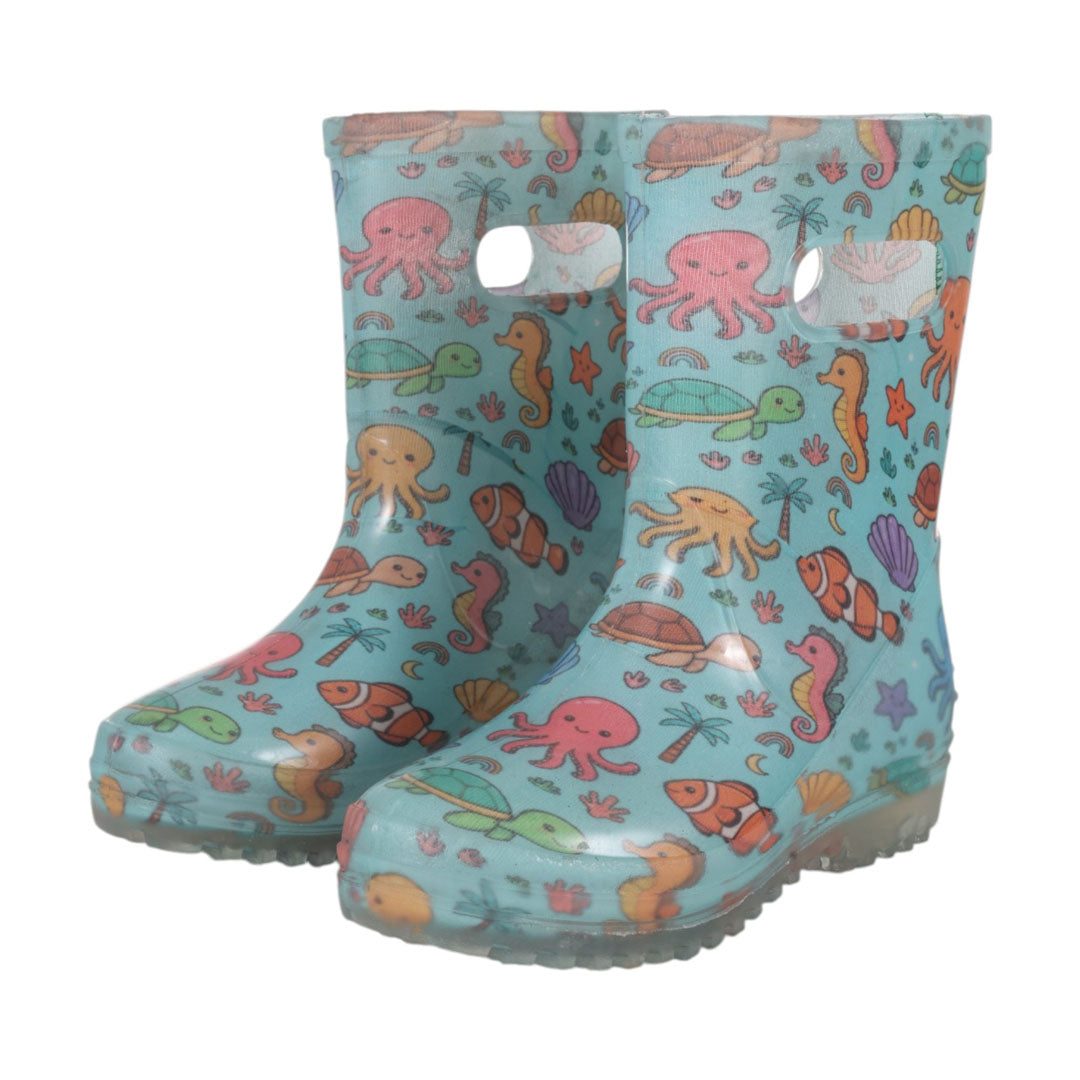 TuffRider PuddleJump Ocean Friends Mucker Boots for Children - Breeches.com - Flyclothing LLC