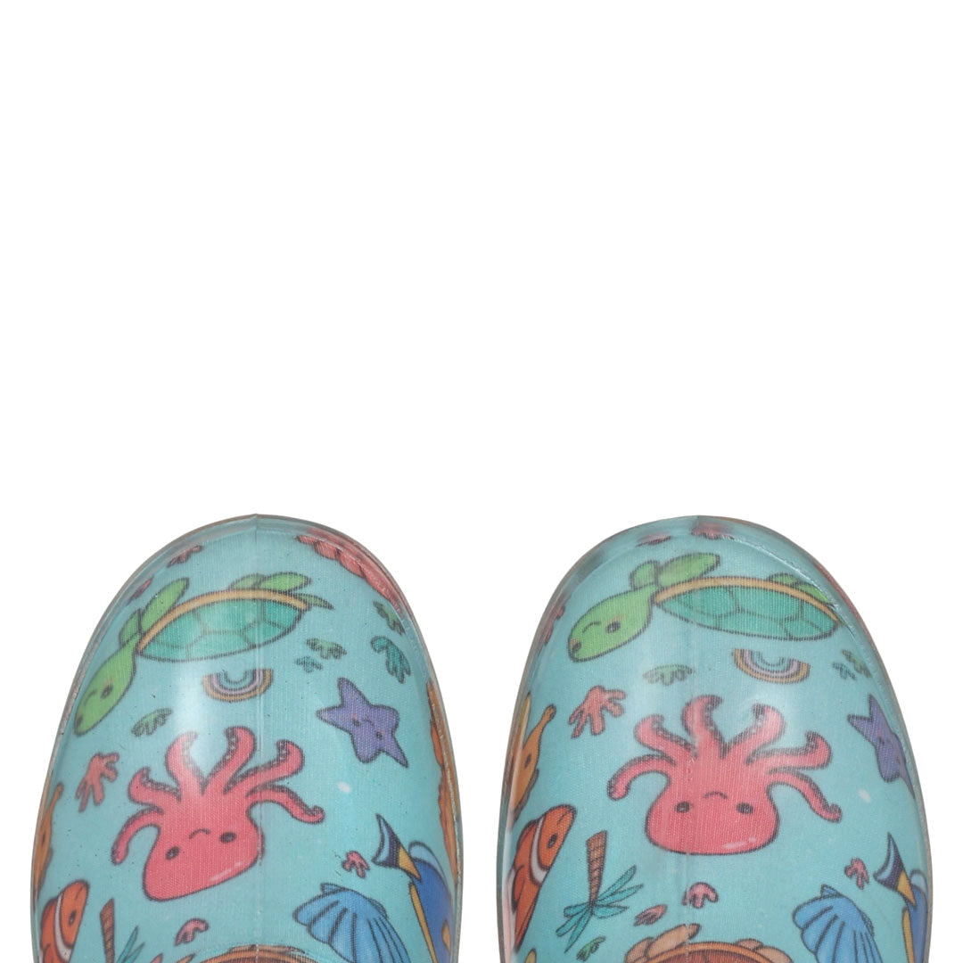 TuffRider PuddleJump Ocean Friends Mucker Boots for Children - Breeches.com - Flyclothing LLC