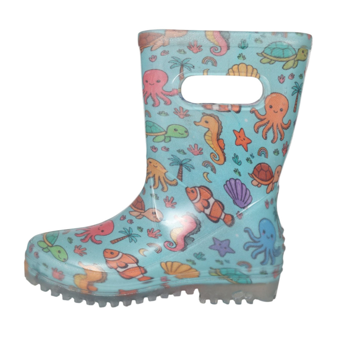 TuffRider PuddleJump Ocean Friends Mucker Boots for Children - Breeches.com - Flyclothing LLC