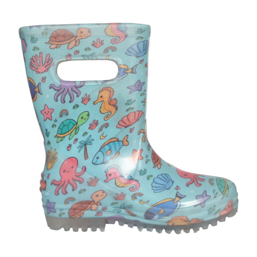 TuffRider PuddleJump Ocean Friends Mucker Boots for Children - Breeches.com - Flyclothing LLC