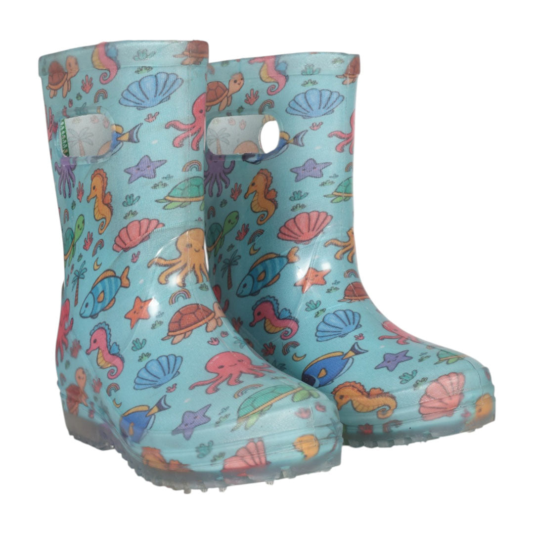 TuffRider PuddleJump Ocean Friends Mucker Boots for Children - Breeches.com - Flyclothing LLC