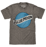 Blue Moon Color Logo T-Shirt - Gray