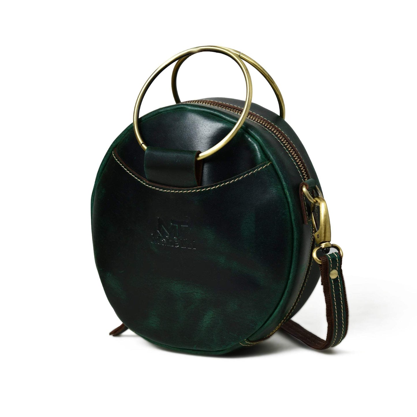 Rosie Sling Circle Bag - Classy Leather Bags - Flyclothing LLC