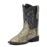 TuffRider Toddler Black Snake in My Boot Western Leather Boots - Breeches.com - Flyclothing LLC