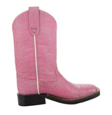 TuffRider Youth Pink Glitter Western Boot - Breeches.com - Flyclothing LLC
