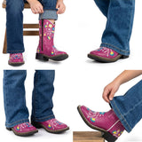 TuffRider Children's Floral Cowgirl Western Boot - Breeches.com - Flyclothing LLC
