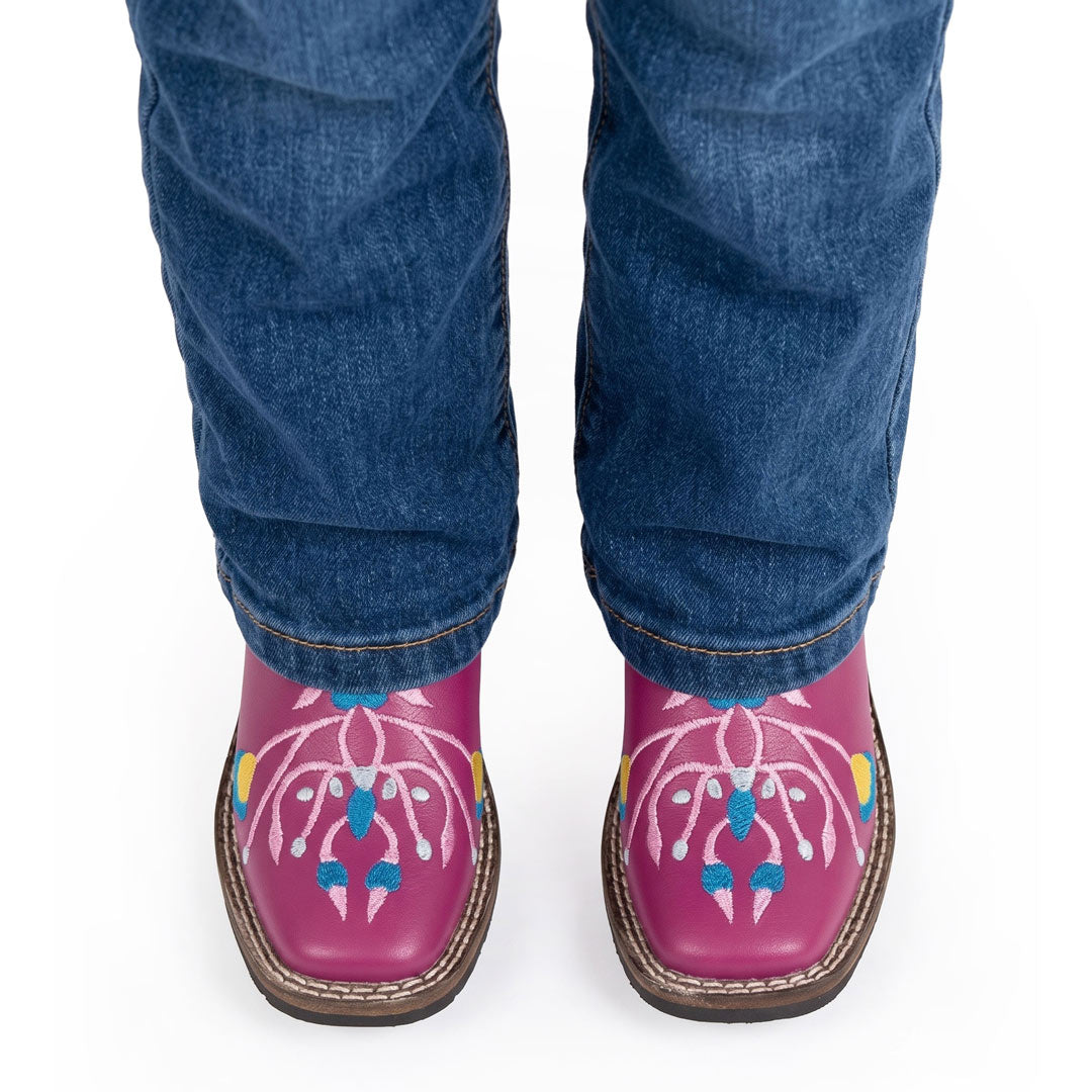 TuffRider Children's Floral Cowgirl Western Boot - Breeches.com - Flyclothing LLC