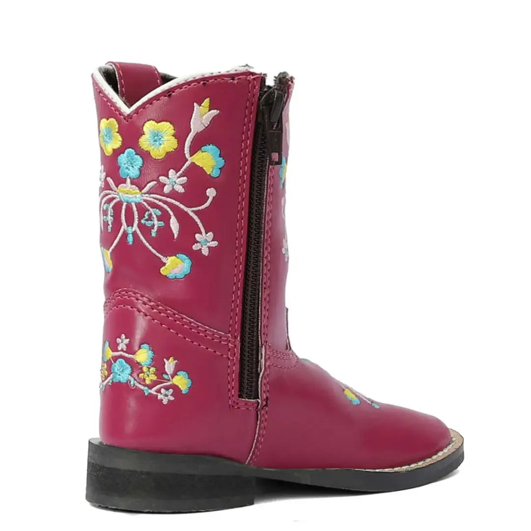TuffRider Toddler Floral Cowgirl Western Boot - Breeches.com - Flyclothing LLC