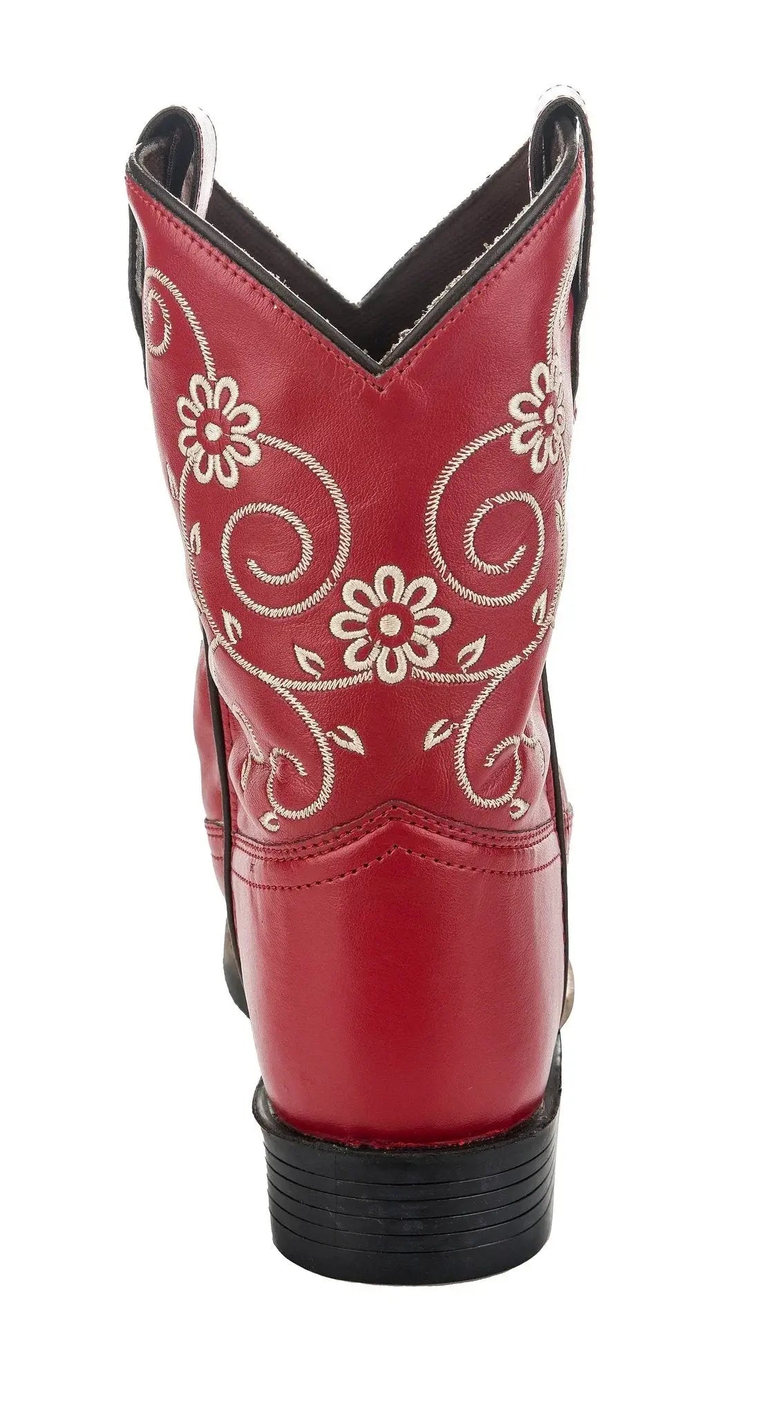 TuffRider Youth Fire Red Floral Western Boot - Breeches.com - Flyclothing LLC