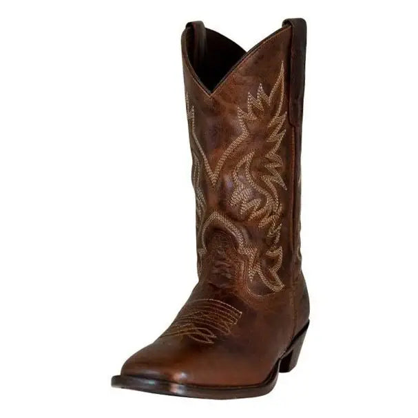 TuffRider Women Moran Leather Square Toe Western Boots - Breeches.com - Flyclothing LLC