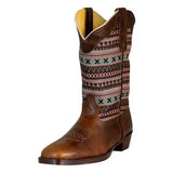 TuffRider Women String Embroidered Leather Square Toe Western Boots - Breeches.com - Flyclothing LLC