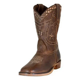 TuffRider Youth Rocky Mountain Star Snake Printed Square Toe Western Boots - Breeches.com - Flyclothing LLC