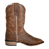 TuffRider Youth Bryce Star Embroidered Printed Square Toe Western Boots - Breeches.com - Flyclothing LLC