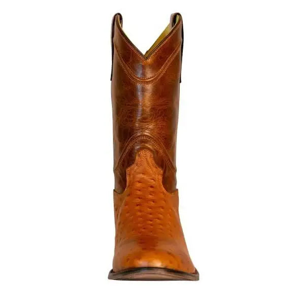 TuffRider Men's Norris Leather Print Wide Round Toe Western Boots - Breeches.com - Flyclothing LLC