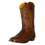 TuffRider Men's Hayden Leather Printed Wide Round Toe Western Boots - Breeches.com - Flyclothing LLC