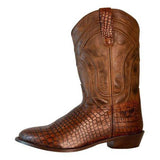 TuffRider Men's Hayden Leather Printed Wide Round Toe Western Boots - Breeches.com - Flyclothing LLC