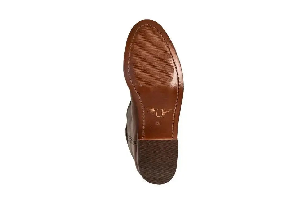 TuffRider Men's El Paso Leather Embroidered Round Toe Western Boots - Breeches.com - Flyclothing LLC