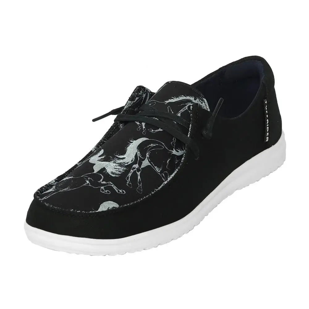 TuffRider Women Linear Horses Sneaker - Breeches.com - Flyclothing LLC