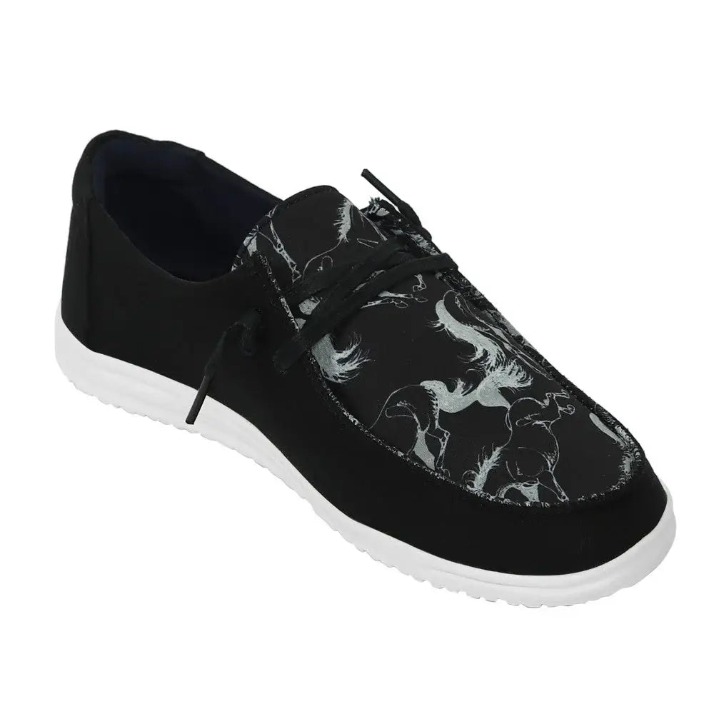 TuffRider Women Linear Horses Sneaker - Breeches.com - Flyclothing LLC