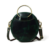 Rosie Sling Circle Bag - Classy Leather Bags - Flyclothing LLC