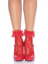 Liora Socks with Ruffle Cuff