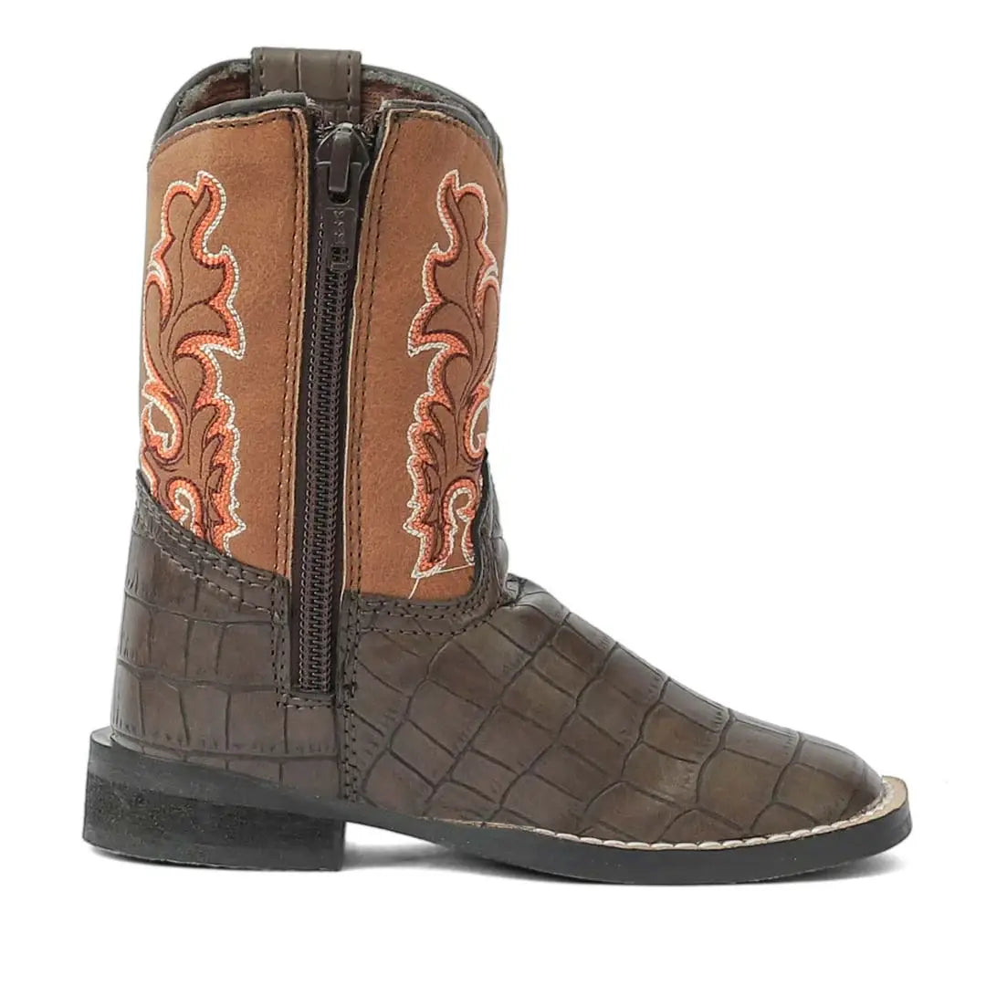 TuffRider Toddler Grand Teton Square Toe Western Boot - Breeches.com - Flyclothing LLC