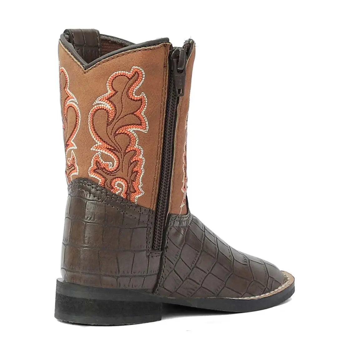 TuffRider Toddler Grand Teton Square Toe Western Boot - Breeches.com - Flyclothing LLC