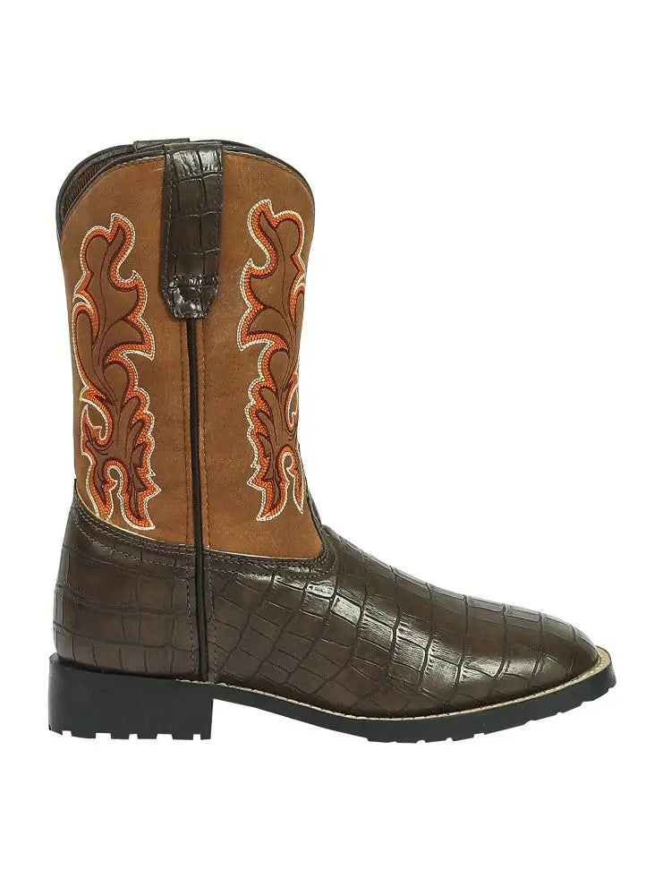 TuffRider Children's Grand Teton Square Toe Western Boot - Breeches.com - Flyclothing LLC