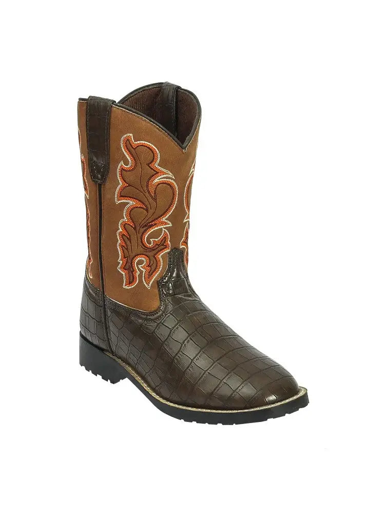 TuffRider Children's Grand Teton Square Toe Western Boot - Breeches.com - Flyclothing LLC