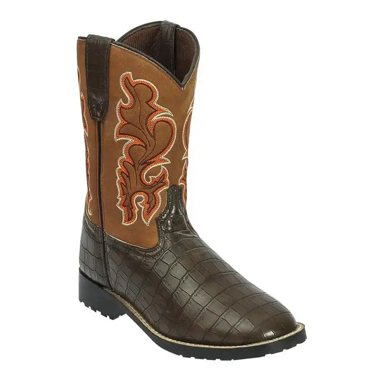 TuffRider Youth Grand Teton Square Toe Western Boot - Breeches.com - Flyclothing LLC