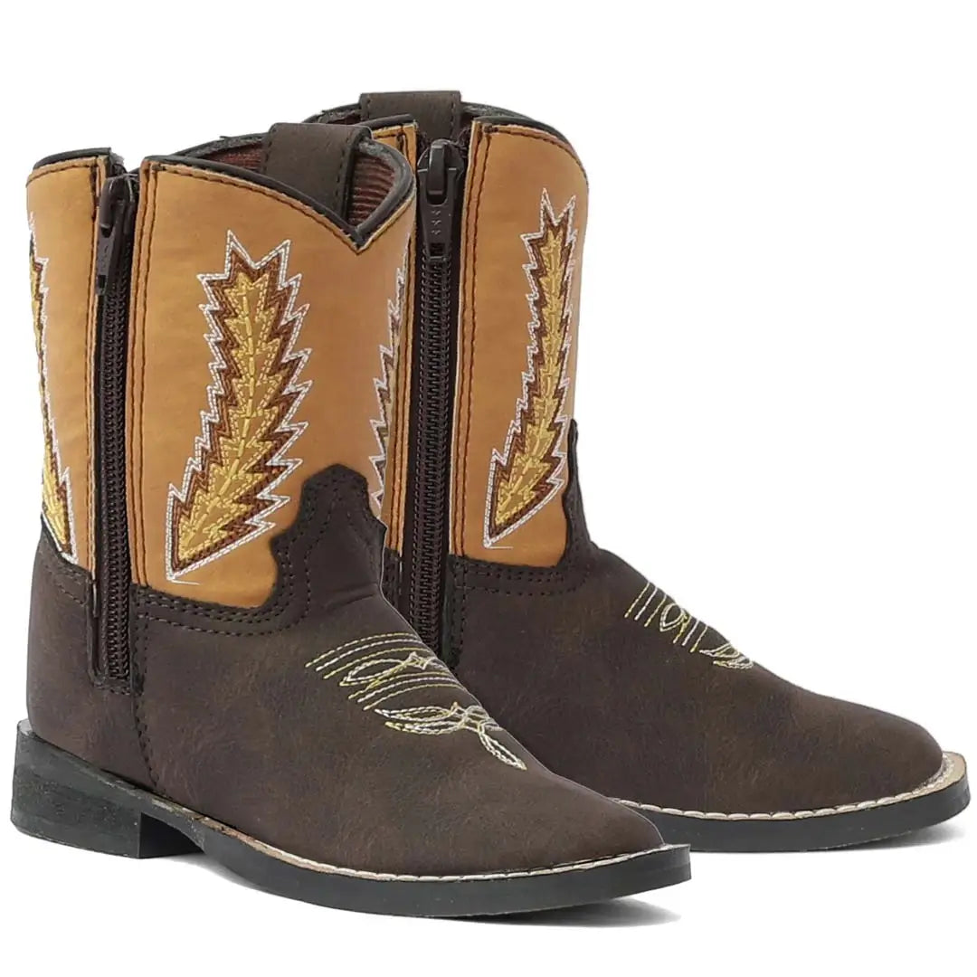 TuffRider Toddler Biscayne Square Toe Western Boot - Breeches.com - Flyclothing LLC