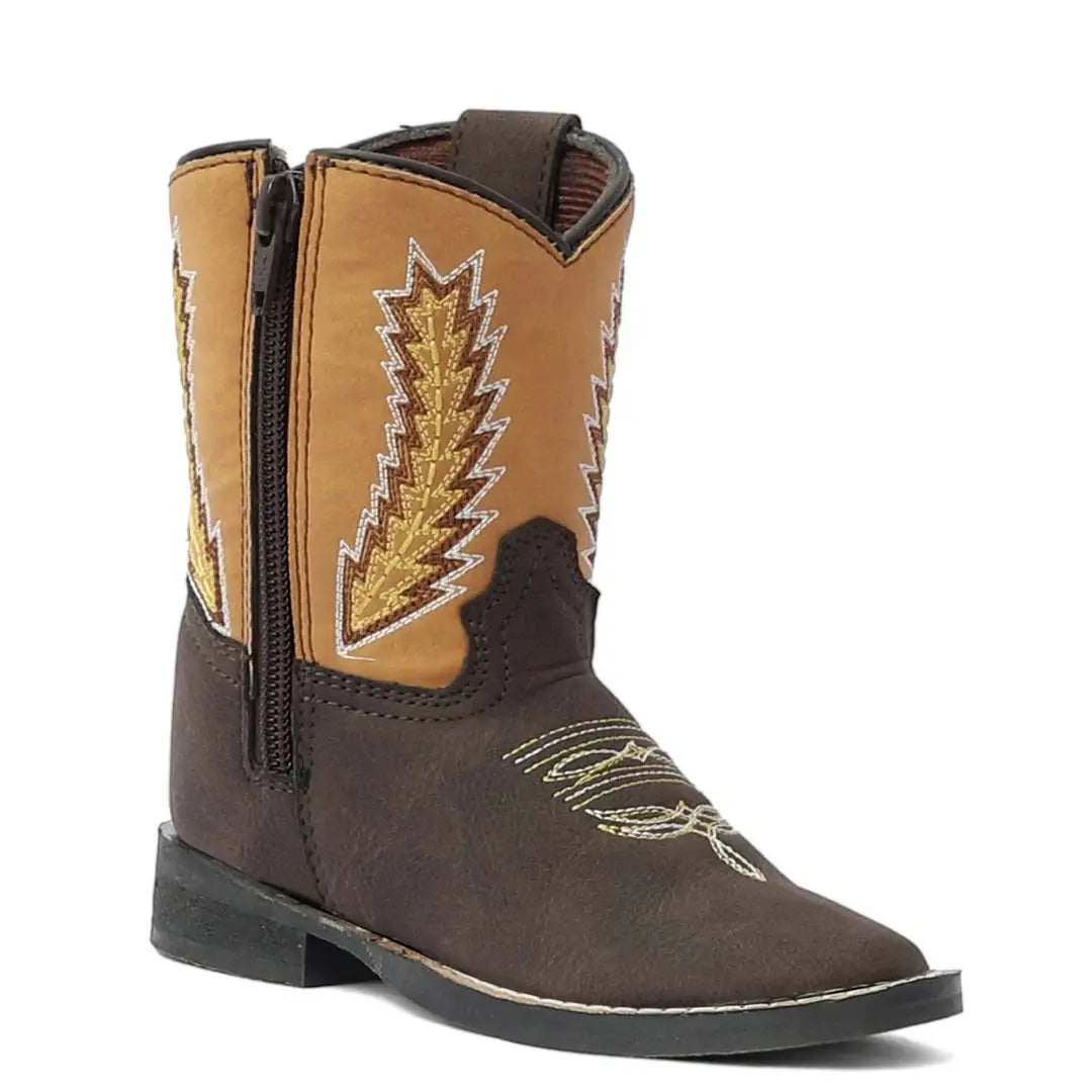 TuffRider Toddler Biscayne Square Toe Western Boot - Breeches.com - Flyclothing LLC