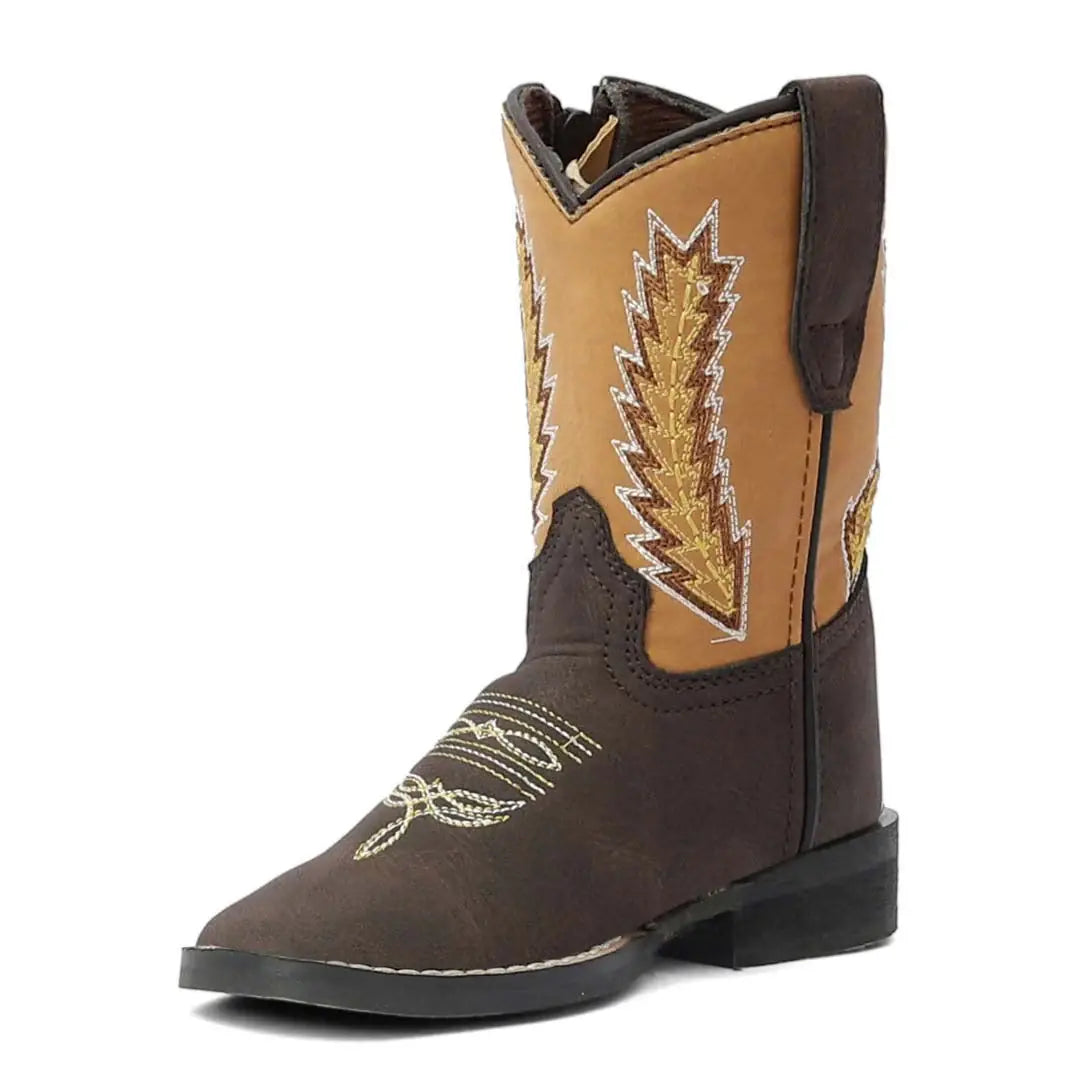 TuffRider Toddler Biscayne Square Toe Western Boot - Breeches.com - Flyclothing LLC
