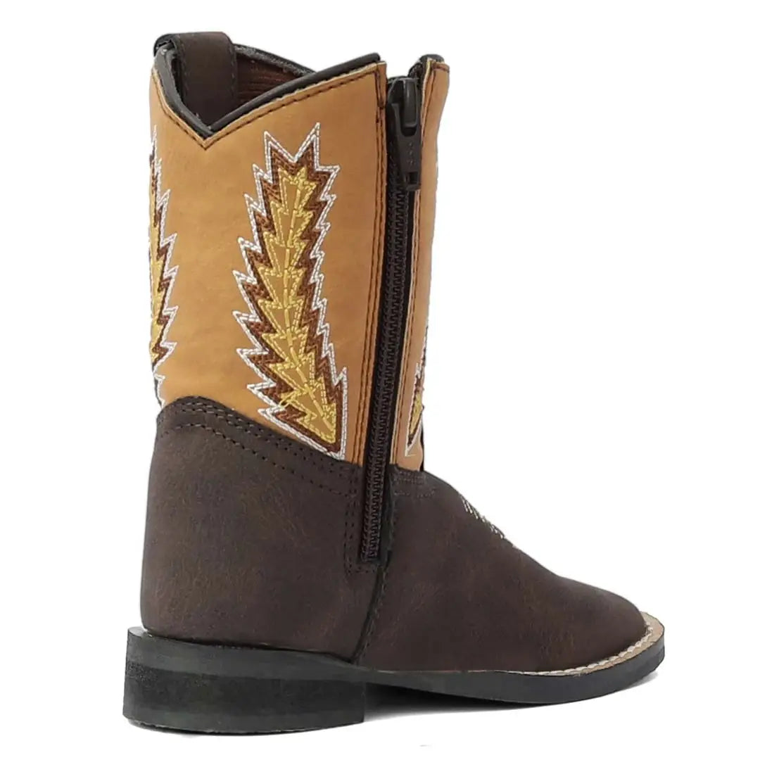 TuffRider Toddler Biscayne Square Toe Western Boot - Breeches.com - Flyclothing LLC