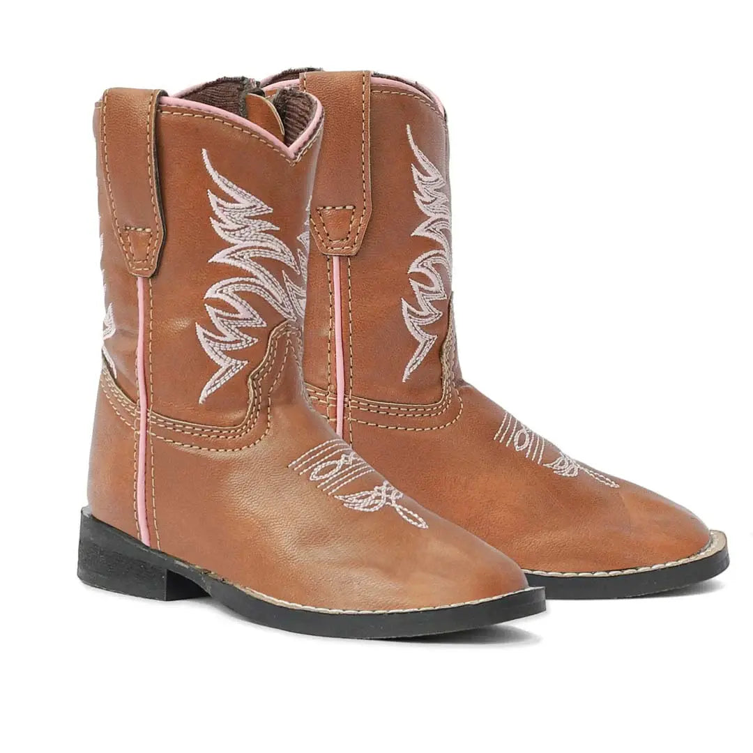 TuffRider Toddler Channel Islands Square Toe Western Boot - Breeches.com - Flyclothing LLC