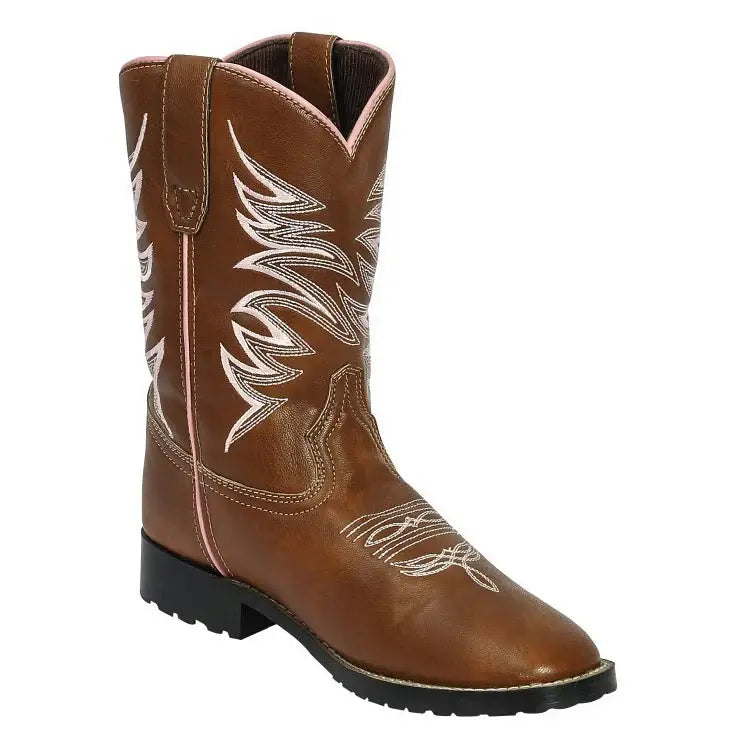 TuffRider Youth Channel Islands Square Toe Western Boot - Breeches.com - Flyclothing LLC