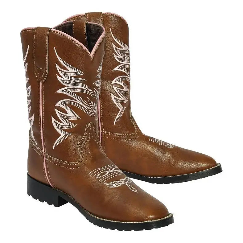 TuffRider Children's Channel Islands Square Toe Western Boot - Breeches.com - Flyclothing LLC