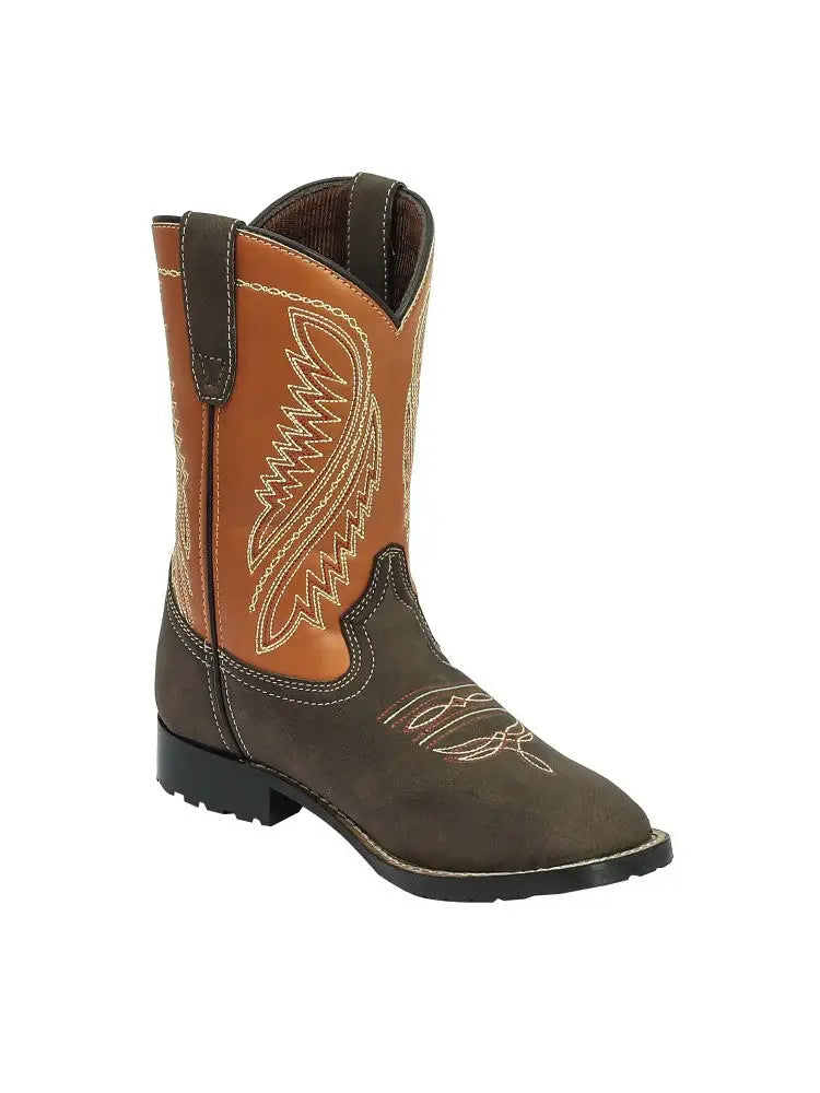 TuffRider Children's Big Bend Rounded Toe Western Boot - Breeches.com - Flyclothing LLC
