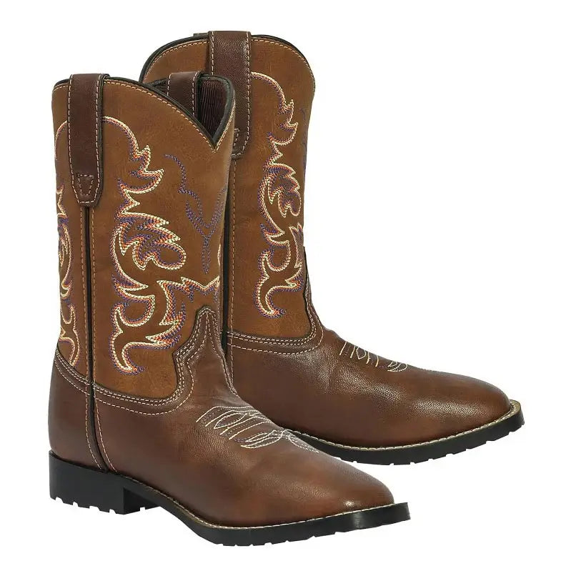 TuffRider Youth Kings Canyon Rounded Toe Western Boot - Breeches.com - Flyclothing LLC