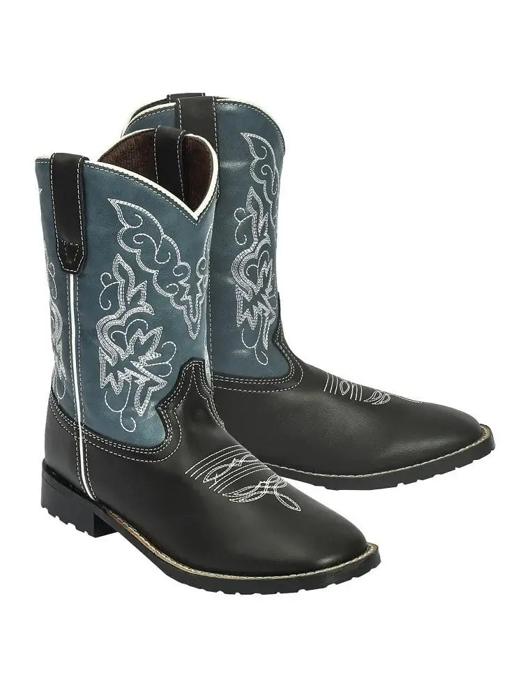 TuffRider Children's Yellowstone Rounded Toe Western Boot - Breeches.com - Flyclothing LLC