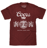 Coors "Golden, Colorado" Logo T-Shirt - Red