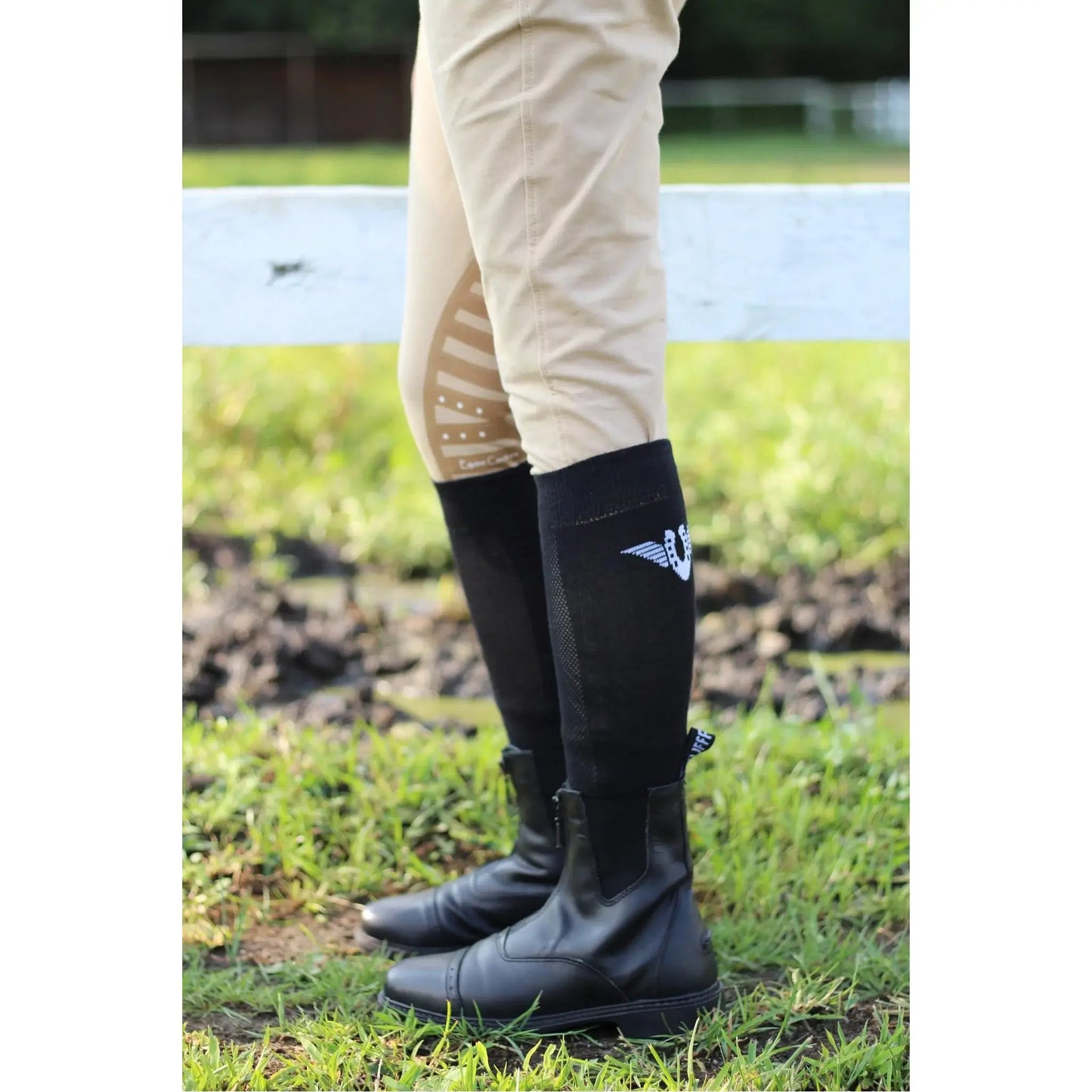 TuffRider Women's Starter Front Zip Paddock Boots Wide Regular - Breeches.com - Flyclothing LLC