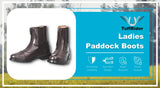 TuffRider Women's Starter Front Zip Paddock Boots Wide Regular - Breeches.com - Flyclothing LLC
