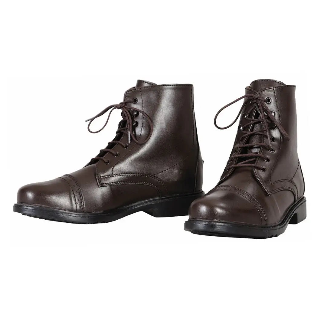 TuffRider Ladies Starter Laced Paddock Boots - Breeches.com - Flyclothing LLC
