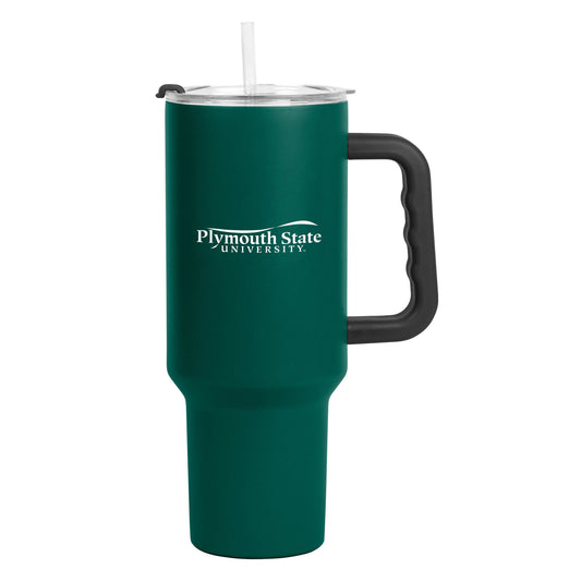 Plymouth State 40oz Flipside Powder Coat Tumbler - Logo Brands - Flyclothing LLC