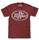 Dr Pepper Oval Logo T-Shirt - Red