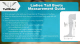 TuffRider Ladies Starter Back Zip Field Boots Synthetic Leather - Breeches.com - Flyclothing LLC